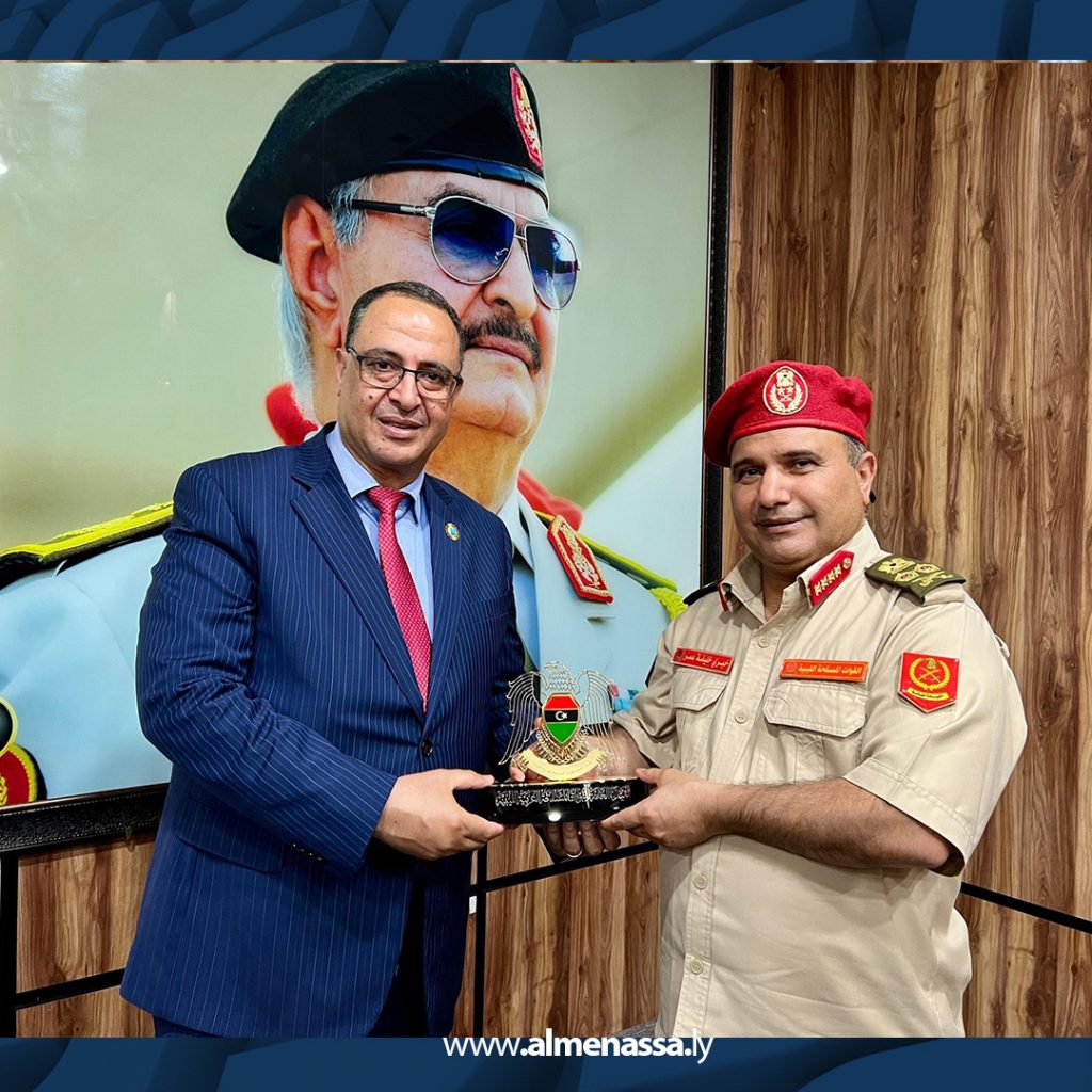 03 14 وفد الثقافة الرياضية العربي يشيد بجهود القيادة العامة في استتباب الأمن ونهضة بنغازي العمرانية والرياضية