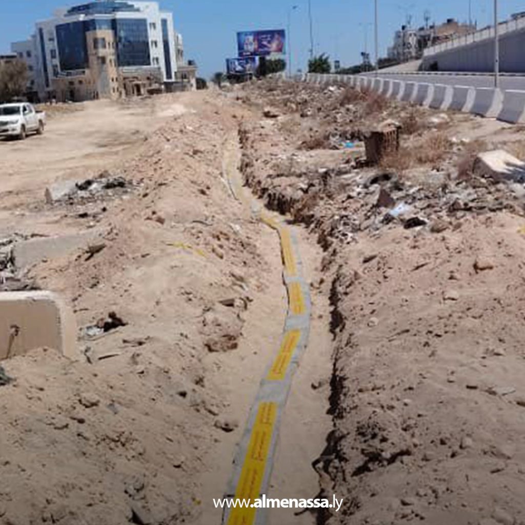 03 45 مشروع ربط محطات الكهرباء الرئيسية في بنغازي يقترب من مراحله النهائية