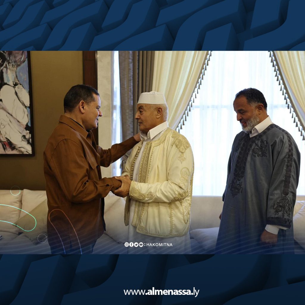 04 17 خلال لقائه وفد من صبراتة .. الدبيبة: الحكومة استطاعت فرض النظام وتحقيق الاستقرار بطرابلس