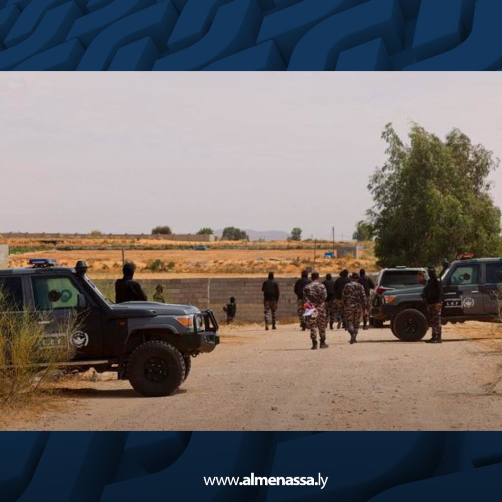 04 20 إنفاذ القانون تغلق أرضا معتدى عليها في وادي الربيع وتمنع محاولة استغلال الأحداث الأمنية
