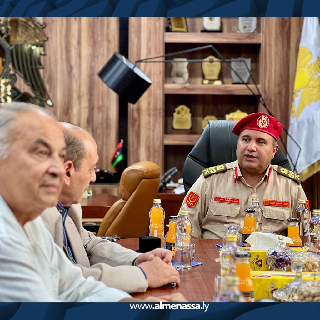 04 5 وفد الثقافة الرياضية العربي يشيد بجهود القيادة العامة في استتباب الأمن ونهضة بنغازي العمرانية والرياضية