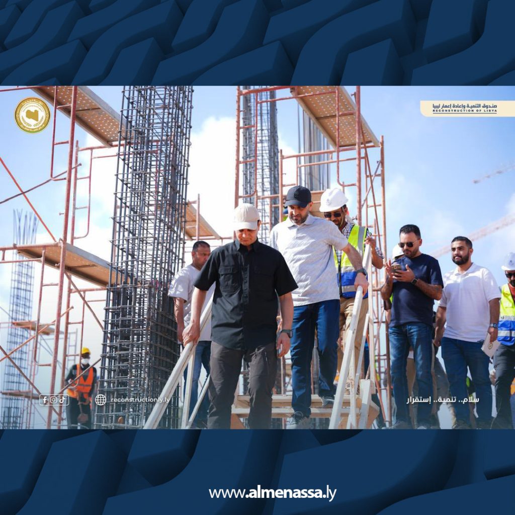 05 18 المهندس بالقاسم حفتر يتفقد سير العمل في مستشفيي الأطفال والولادة ببنغازي
