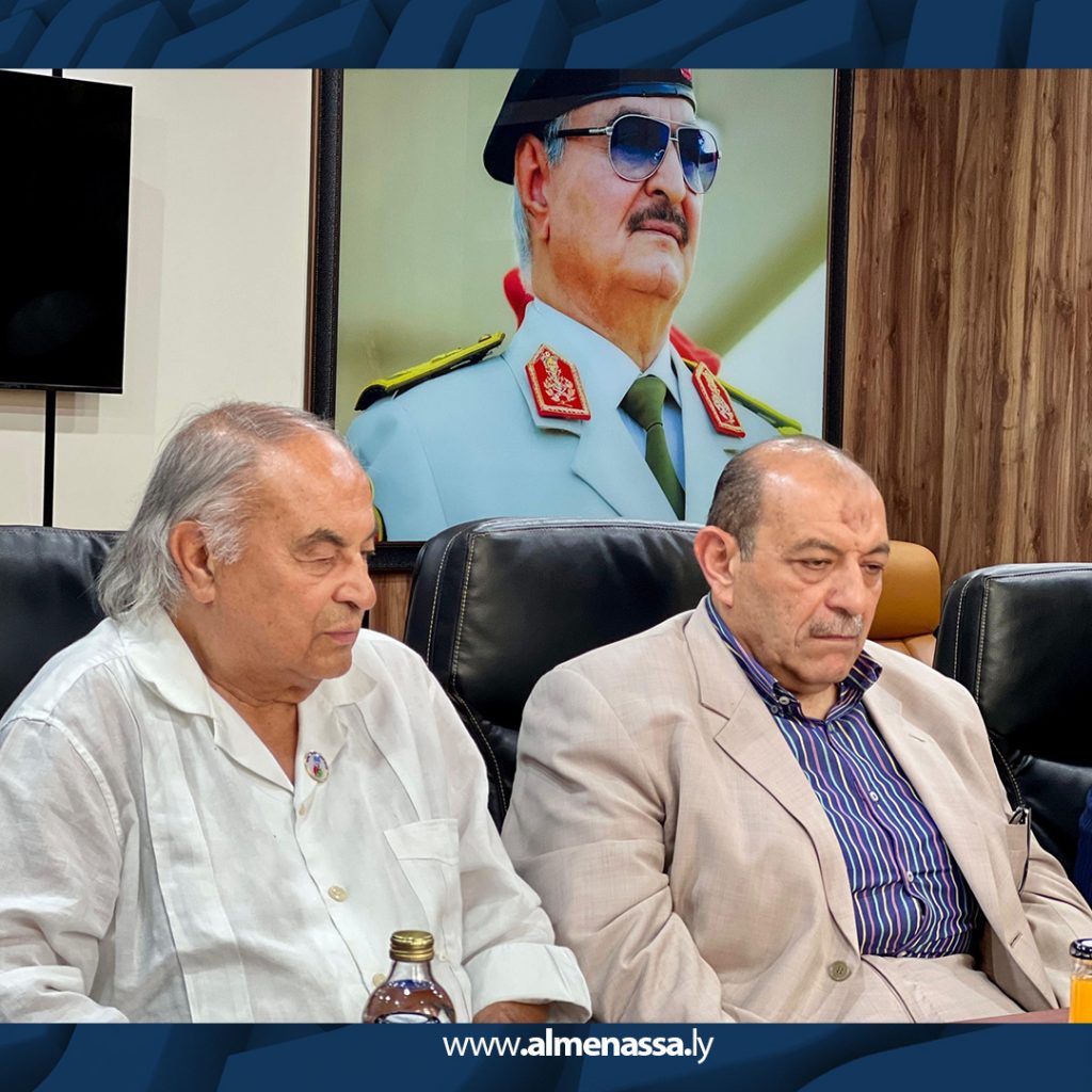 06 3 وفد الثقافة الرياضية العربي يشيد بجهود القيادة العامة في استتباب الأمن ونهضة بنغازي العمرانية والرياضية