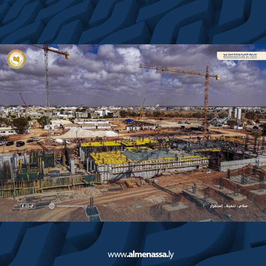 07 12 المهندس بالقاسم حفتر يتفقد سير العمل في مستشفيي الأطفال والولادة ببنغازي