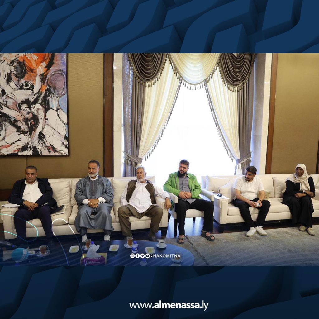08 6 خلال لقائه وفد من صبراتة .. الدبيبة: الحكومة استطاعت فرض النظام وتحقيق الاستقرار بطرابلس