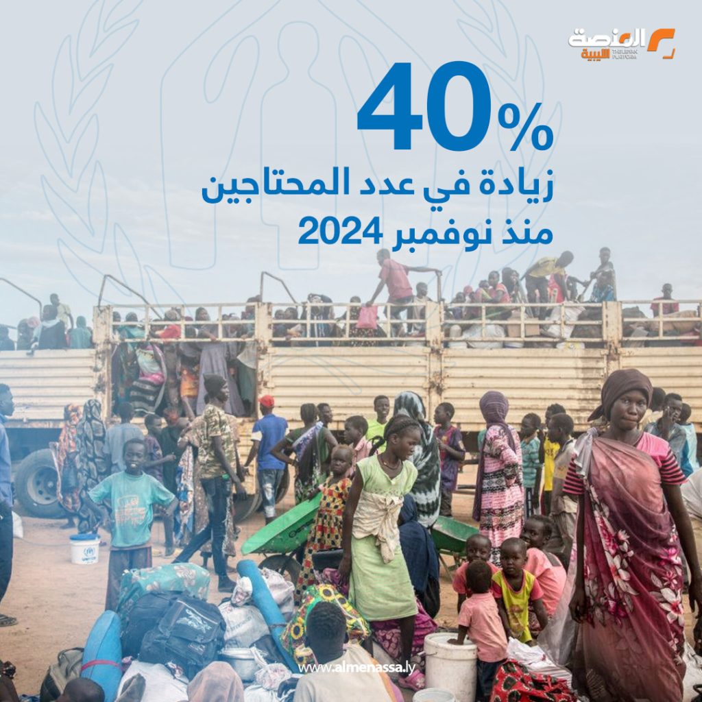 7 3 مفوضية الأمم المتحدة لشؤون اللاجئين 313 ألف لاجئ سوداني في ليبيا حتى أبريل2025