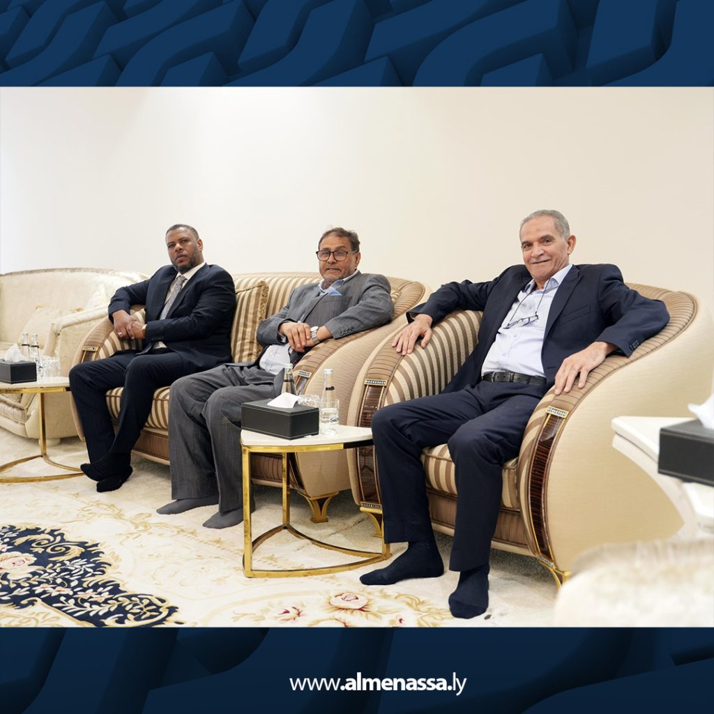 Extra 245 المنفي يبحث مع ممثلي الأحزاب السياسية سبل احتواء التوترات الأمنية