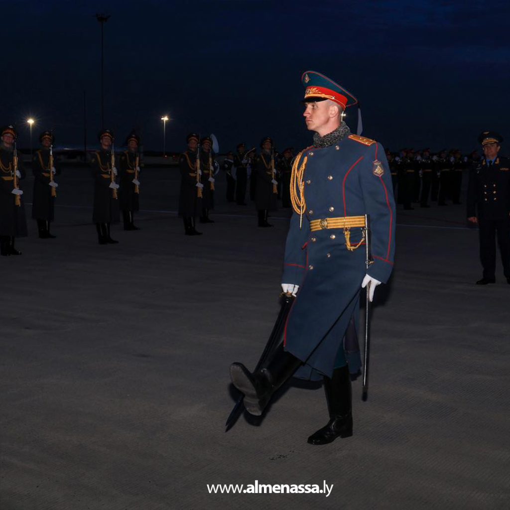 Extra 55 المشير خليفة حفتر يصل الى روسيا الإتحادية بدعوة رسمية من الجانب الروسي