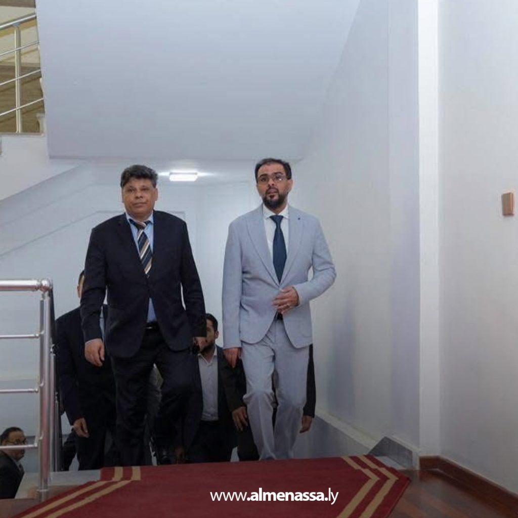 extra 108 حمّاد يستقبل النائب العام في بنغازي لمباشرة التحقيق في حادثة اختطاف النائب الدرسي