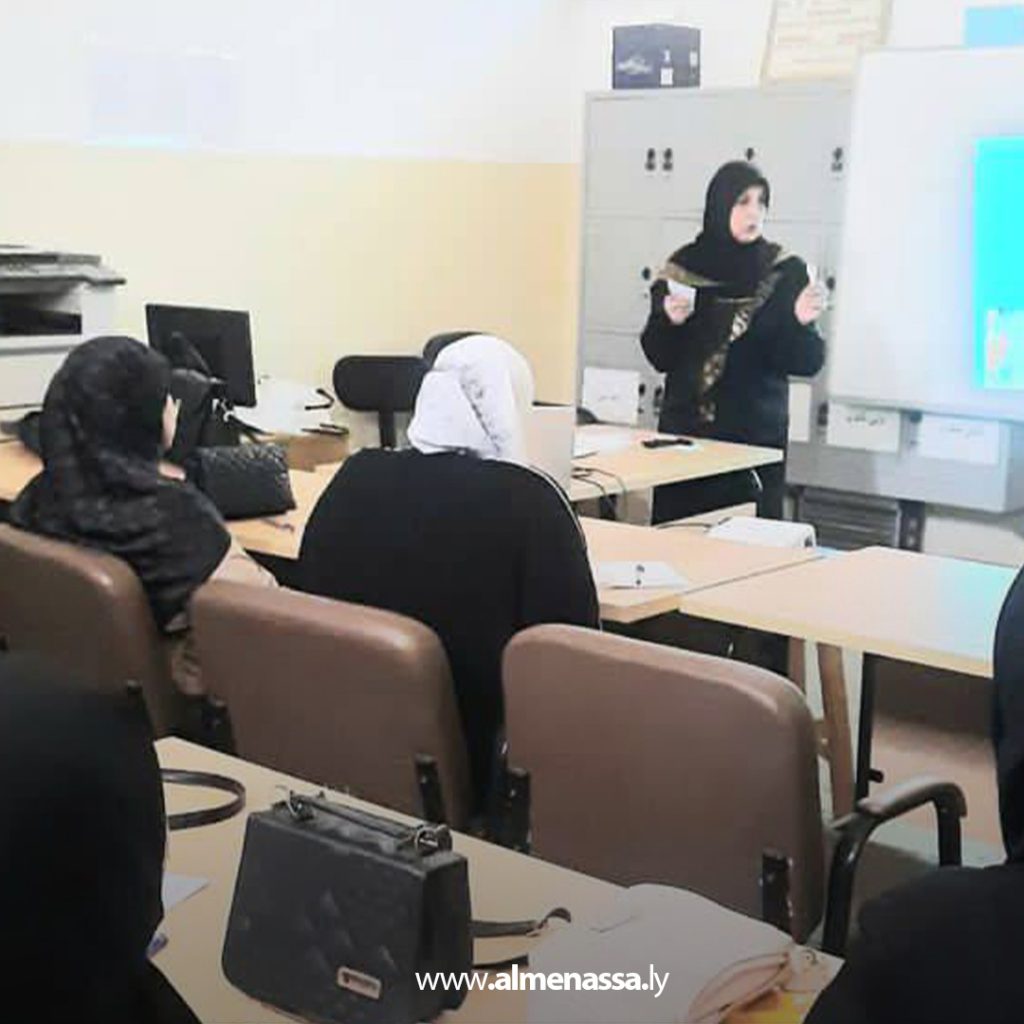 extra 131 كلية التربية المرج تواصل ورشتها التدريبية لطلبة الإدارة التعليمية
