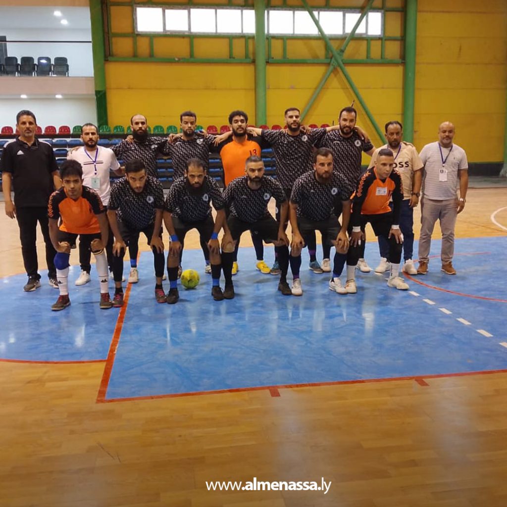 extra 155 الأهلي بنغازي يكتسح المجاهد وتأهل ثلاثي إلى المرحلة الثانية من تصفيات دوري الصالات