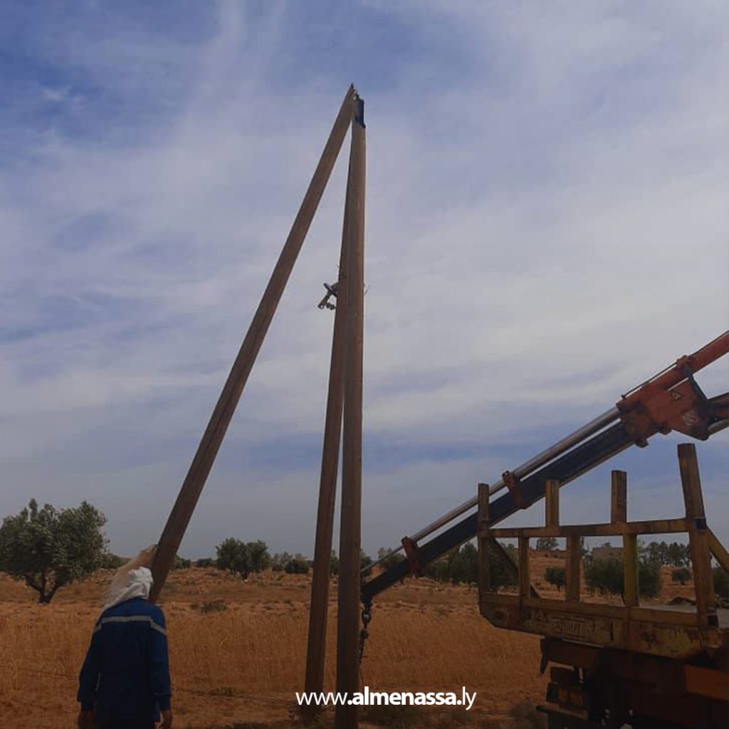 extra 178 جهود مستمرة لصيانة الشبكة الكهربائية في منطقة سوق الأحد