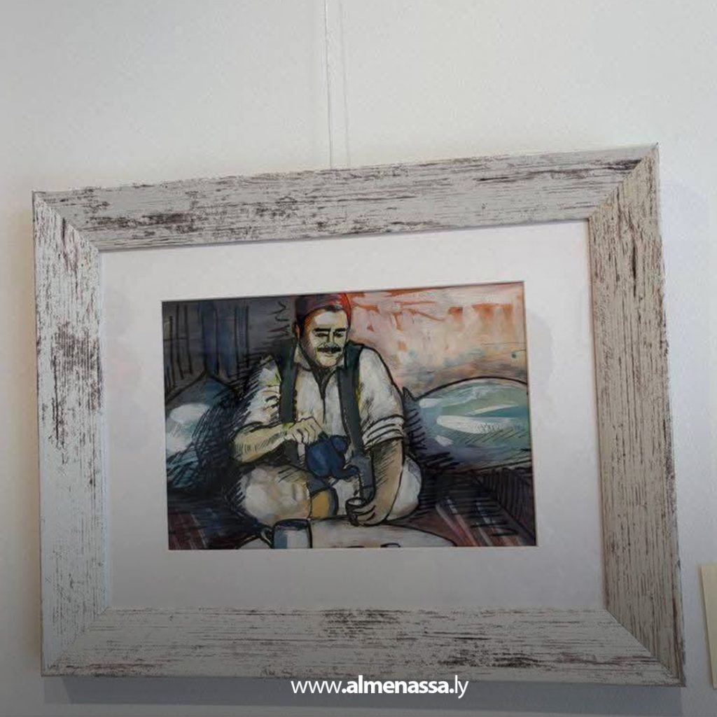 extra 256 معرض فني بلندن يضم 30 لوحة لثلاثة فنانين ليبيين