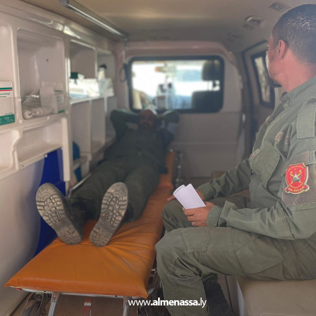 extra 296 سرية الإسعاف والإنقاذ العسكري تبدأ تدريباتها ضمن المشروع التعبوي الوطني "ليبيا"