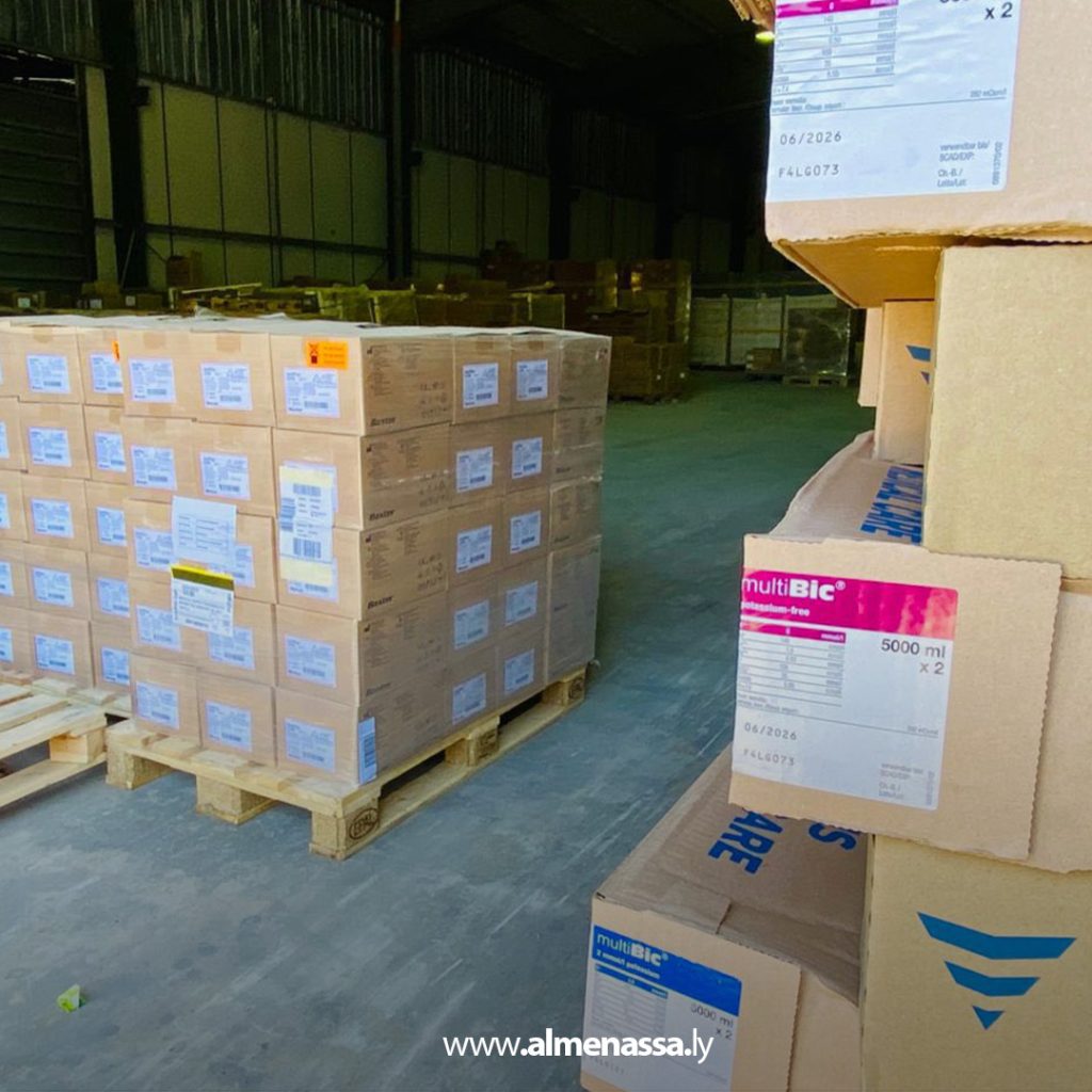 extra 297 جهاز الإمداد الطبي يوزّع شحنة جديدة من الأدوية لدعم المرافق الصحية