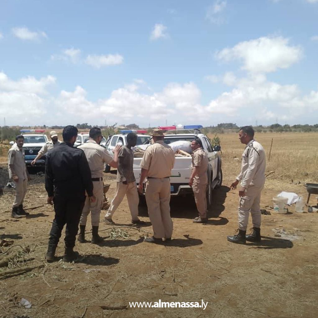 extra 303 الشرطة الزراعية المرج تضبط موقعًا مخالفًا لإنتاج الفحم وتمنع التعدي على الغطاء النباتي