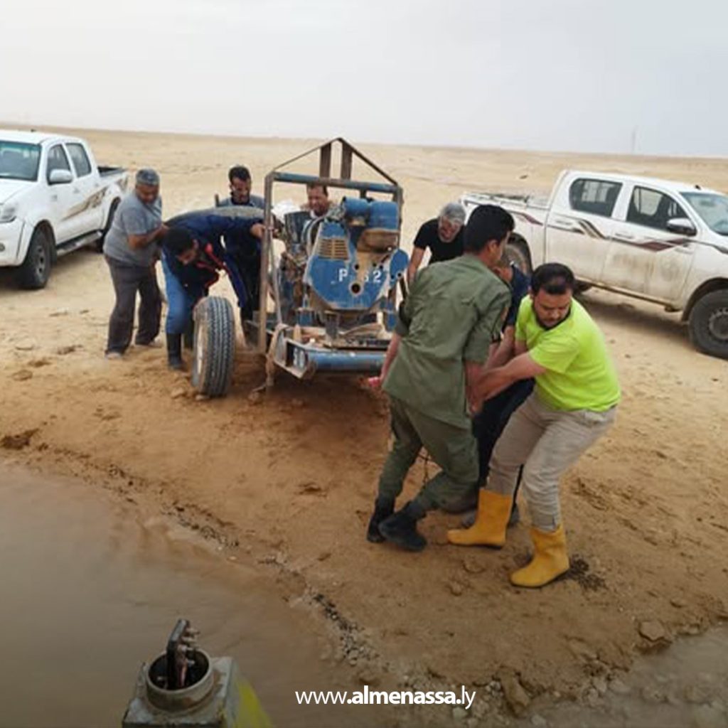 extra 62 النهر الصناعي: السيطرة على تسرب بمحطة على مسار إجدابيا سرت