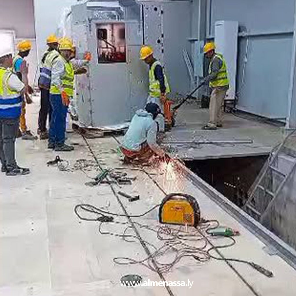 extra 74 شركة الكهرباء: قرب انتهاء أعمال التركيبات بمحطة حقن جنوب بنغازي