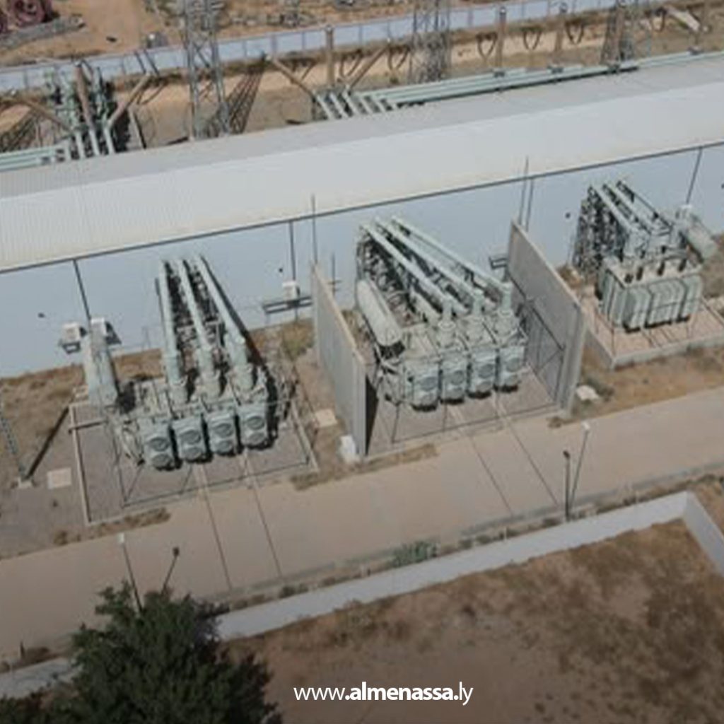 extra 76 تشغيل مشروع الخط الهوائي 400 ك.ف بين محطتي كهرباء أبو عرقوب والرويس