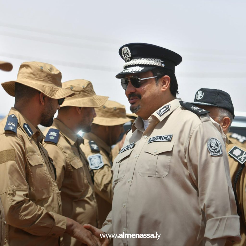 extra 98 رئيس جهاز مكافحة الهجرة غير الشرعية يفتتح فرع المنطقة الوسطى بمدينة سرت
