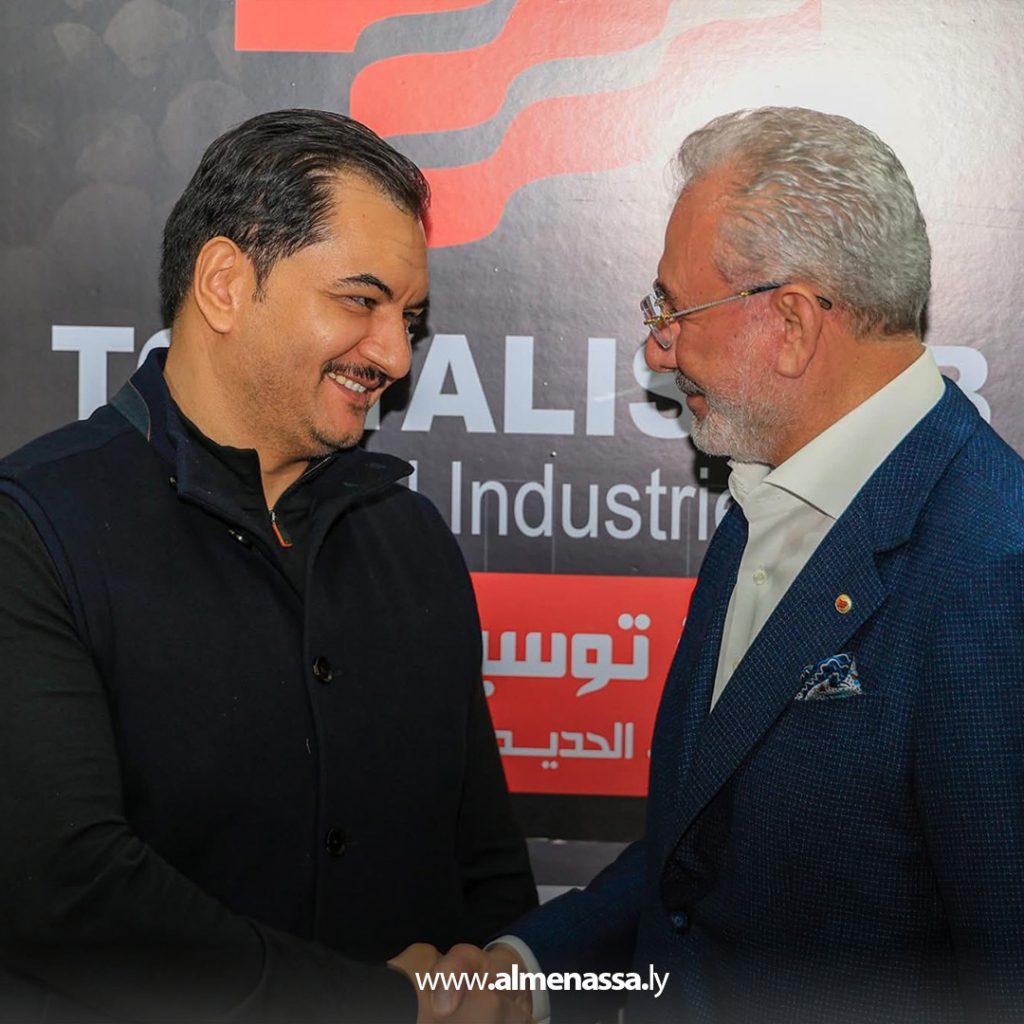 extra1 113 الفريق صدام حفتر يشرف على تنفيذ أكبر مصنع للحديد المختزل المباشر في العالم بشرق بنغازي