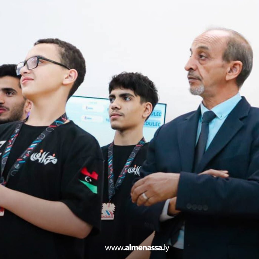 extra1 186 الخارجية الليبية تستقبل فريق MTG7 بعد فوزه في بطولة روبوتات عالمية