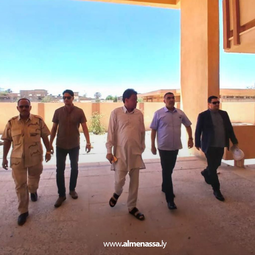 extra1 211 وفد من خارجية الحكومة الليبية يزور مقر ديوان الوزارة ومكتب الشؤون القنصلية بسبها