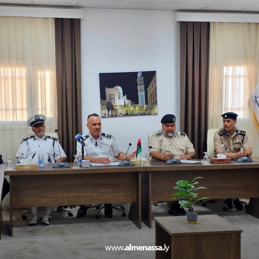 extra1 223 اجتماع أمني في الجفارة لبحث الاستعدادات المرورية قُبيل عيد الأضحى