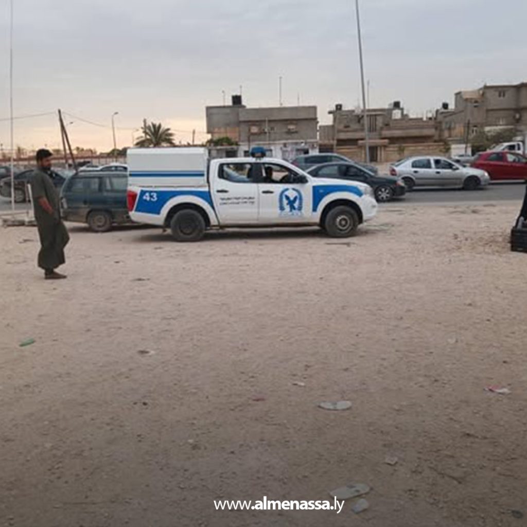 extra1 34 الحرس البلدي ينظم حملة في بنغازي تستهدف مستغلي الفضاء العام