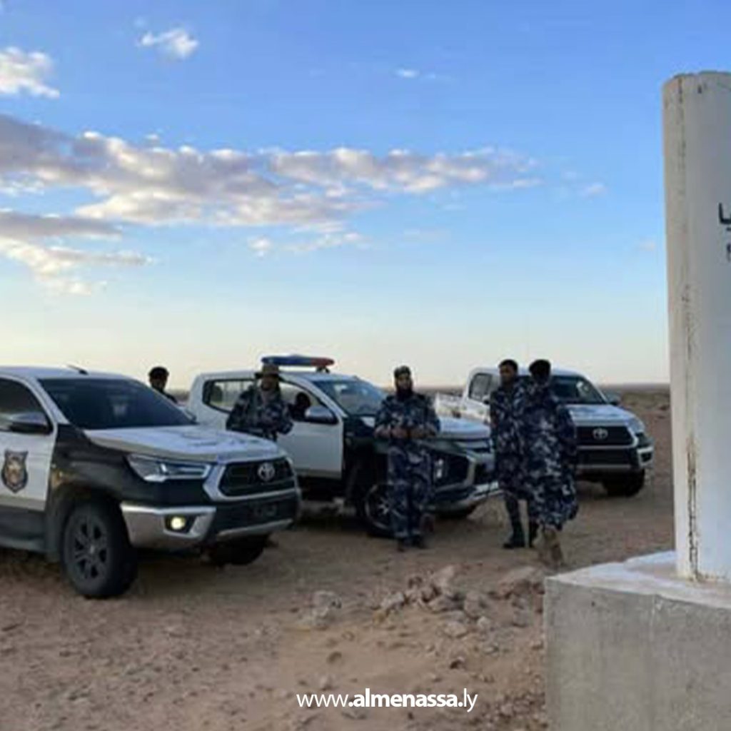 extra11 دوريات من منطقة وازن إلى نقطة مشهد صالح لتأمين الحدود مع تونس