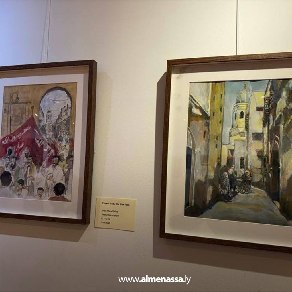 extra11 150 معرض فني بلندن يضم 30 لوحة لثلاثة فنانين ليبيين