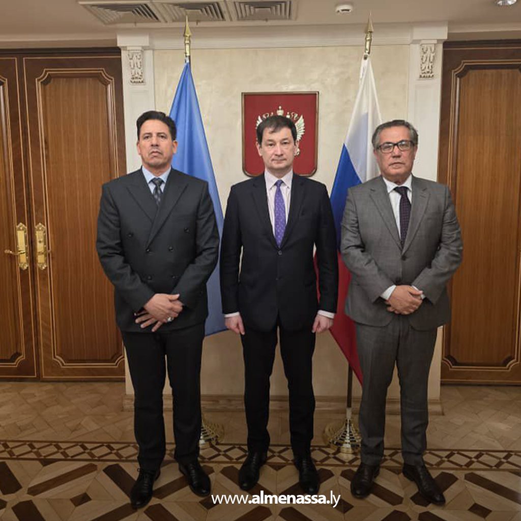 extra111 101 النائب يوسف العقوري يبحث في نيويورك مصير الأرصدة الليبية المجمدة