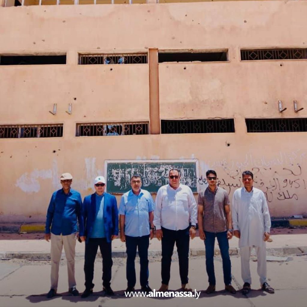 extra111 106 وفد من خارجية الحكومة الليبية يزور مقر ديوان الوزارة ومكتب الشؤون القنصلية بسبها