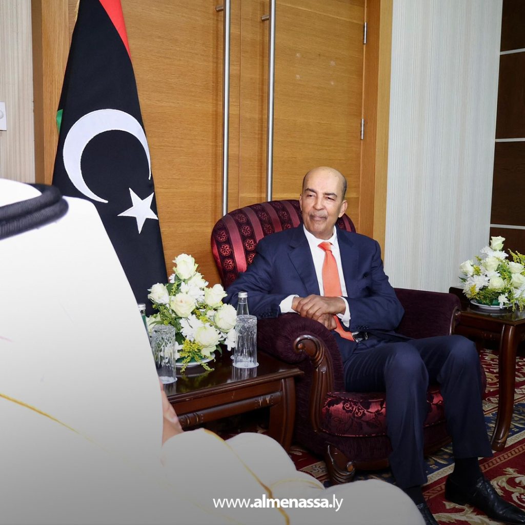 extra111 24 الكوني يستقبل وزير الدولة بوزارة الخارجية القطرية