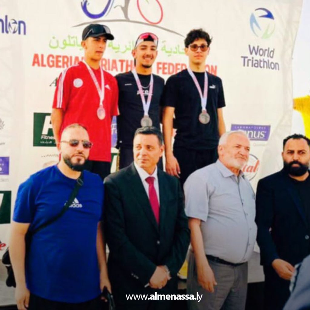 extra111 30 المنتخب الوطني الليبي للترايثلون يحرز فضيتين ونحاسية بكأس افريقيا .