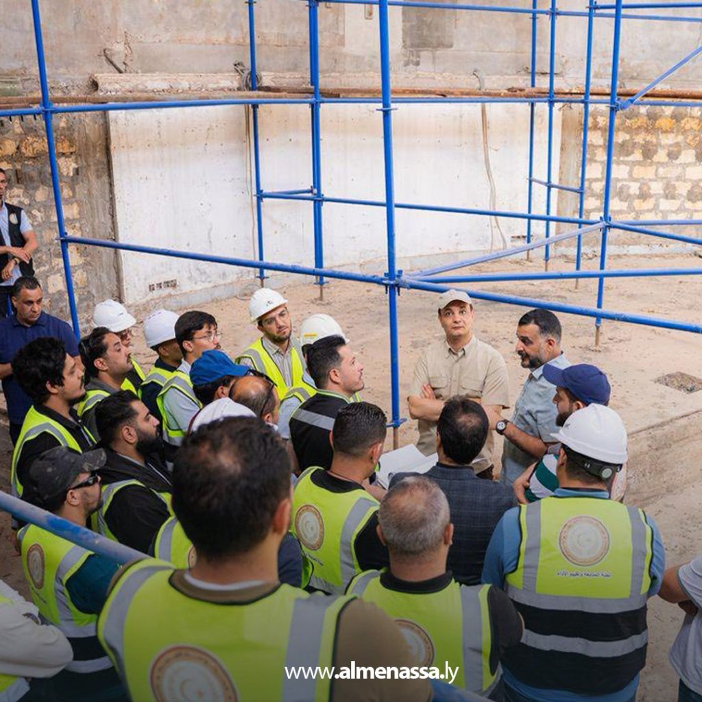 extra111 74 صندوق التنمية وإعادة إعمار ليبيا يواصل تعزيز البنية التحتية التعليمية بجولة تفقدية في جامعة عمر المختار