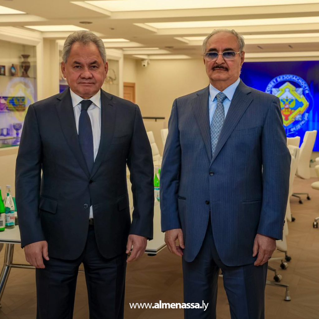 extra1111 12 Field Marshal Haftar and Russian National Security Advisor discuss cooperation and regional Stability