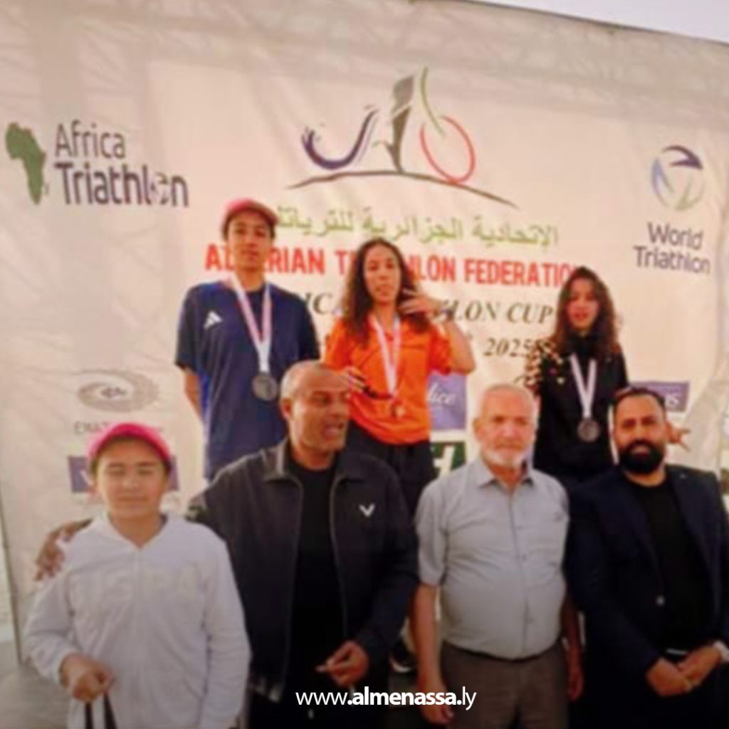 extra1111 20 المنتخب الوطني الليبي للترايثلون يحرز فضيتين ونحاسية بكأس افريقيا .