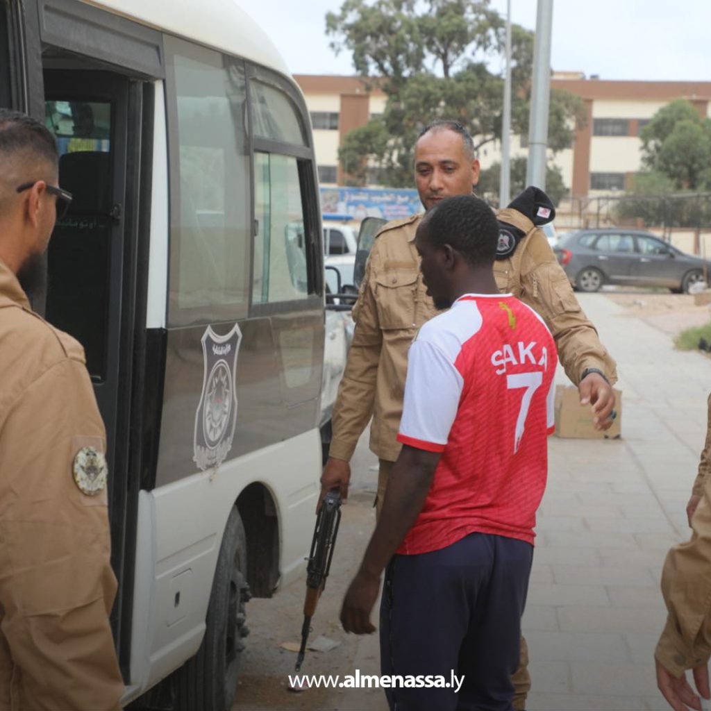 extra1111 38 جهاز مكافحة الهجرة غير الشرعية ينفذ حملة أمنية موسعة في بنغازي