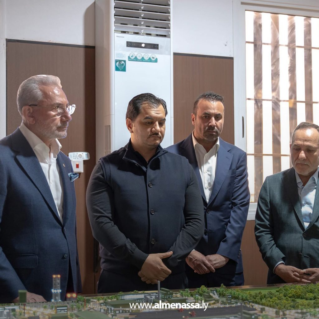 extra11111 24 الفريق صدام حفتر يشرف على تنفيذ أكبر مصنع للحديد المختزل المباشر في العالم بشرق بنغازي