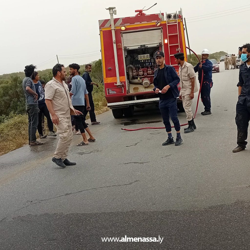 extra11111 44 السيطرة على ثلاث حرائق في نطاق القبة بعد تدخل سريع من أجهزة الشرطة الزراعية والأمنية