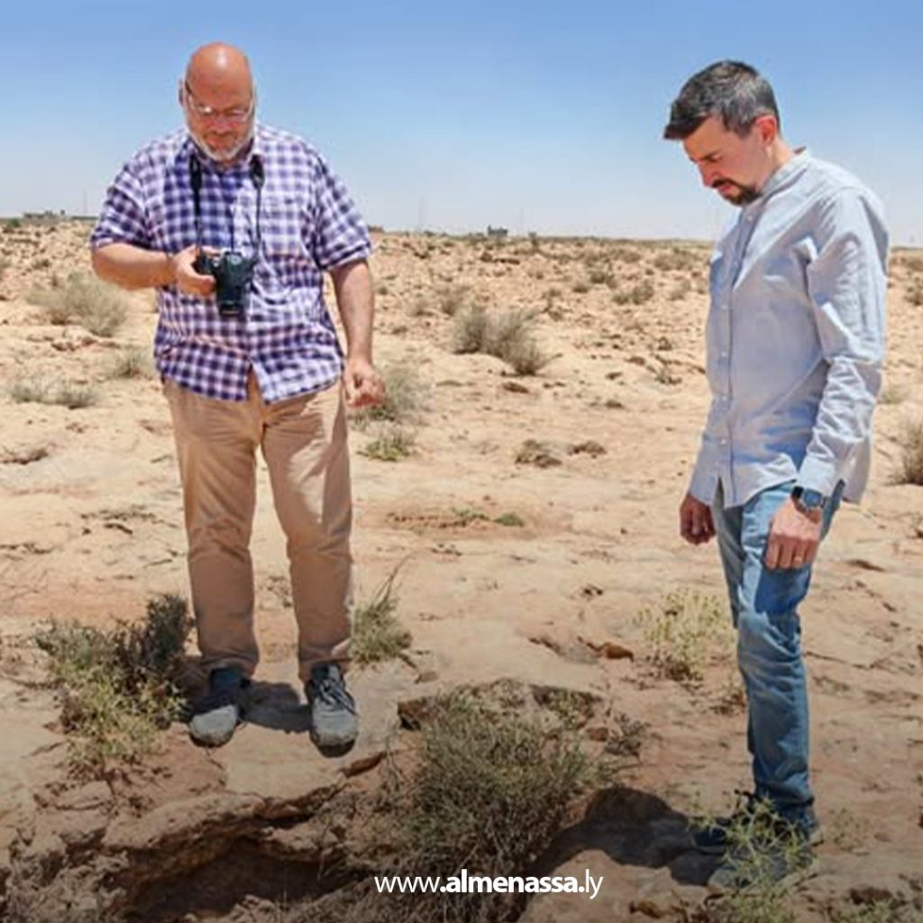 extra11111 53 اكتشاف وتسجيل ثلاثة مواقع أثرية جديدة غرب بنغازي