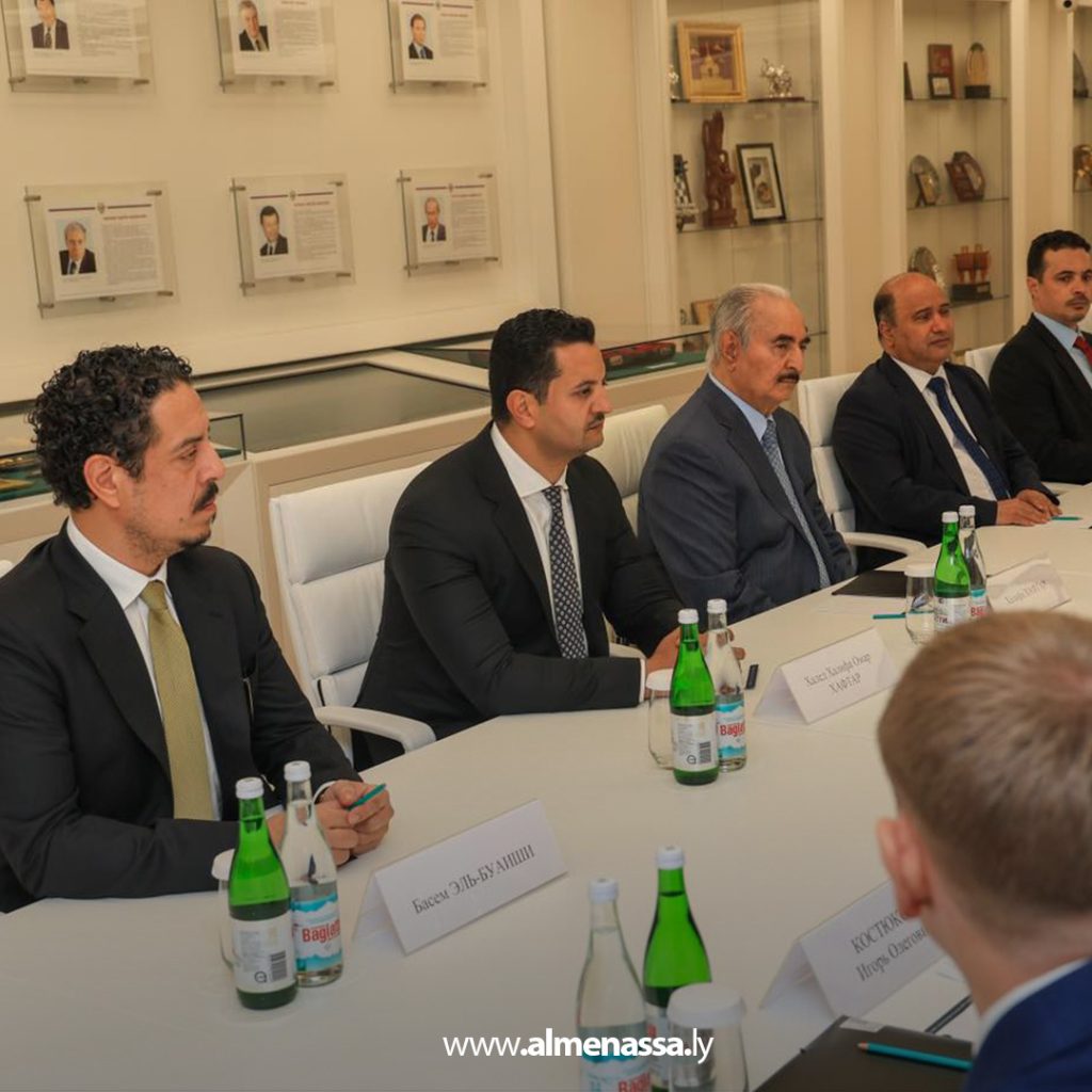 extra11111 8 القائد العام يبحث مع مستشار الأمن القومي الروسي سبل تعزيز التعاون والاستقرار الإقليمي