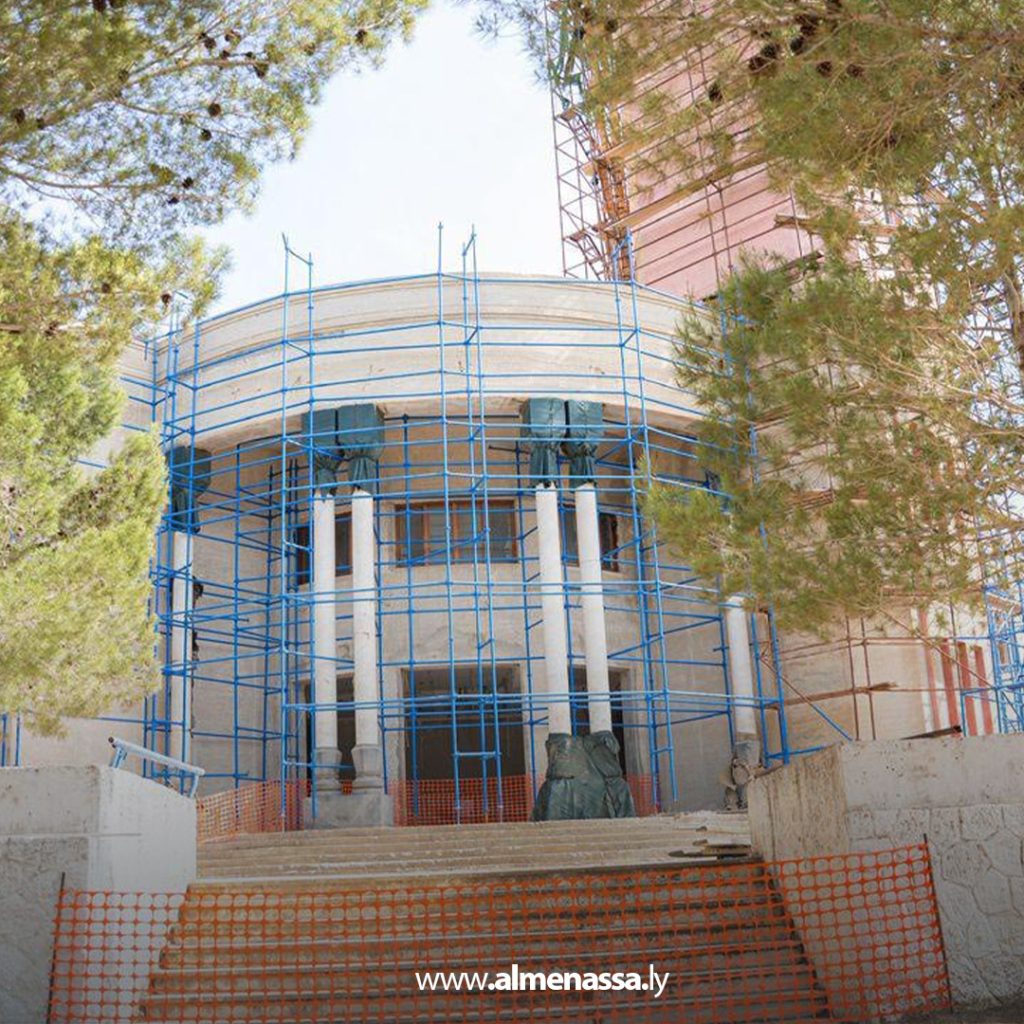 extra111111 28 صندوق التنمية وإعادة إعمار ليبيا يواصل تعزيز البنية التحتية التعليمية بجولة تفقدية في جامعة عمر المختار