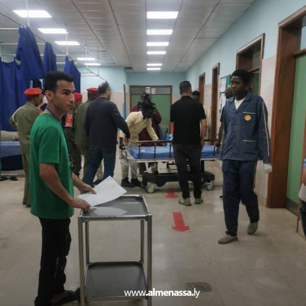 extra111111 31 مستشفى الجلاء يستقبل 9 مصابين نتيجة انفجار أسطوانة غاز داخل مطعم ببنغازي