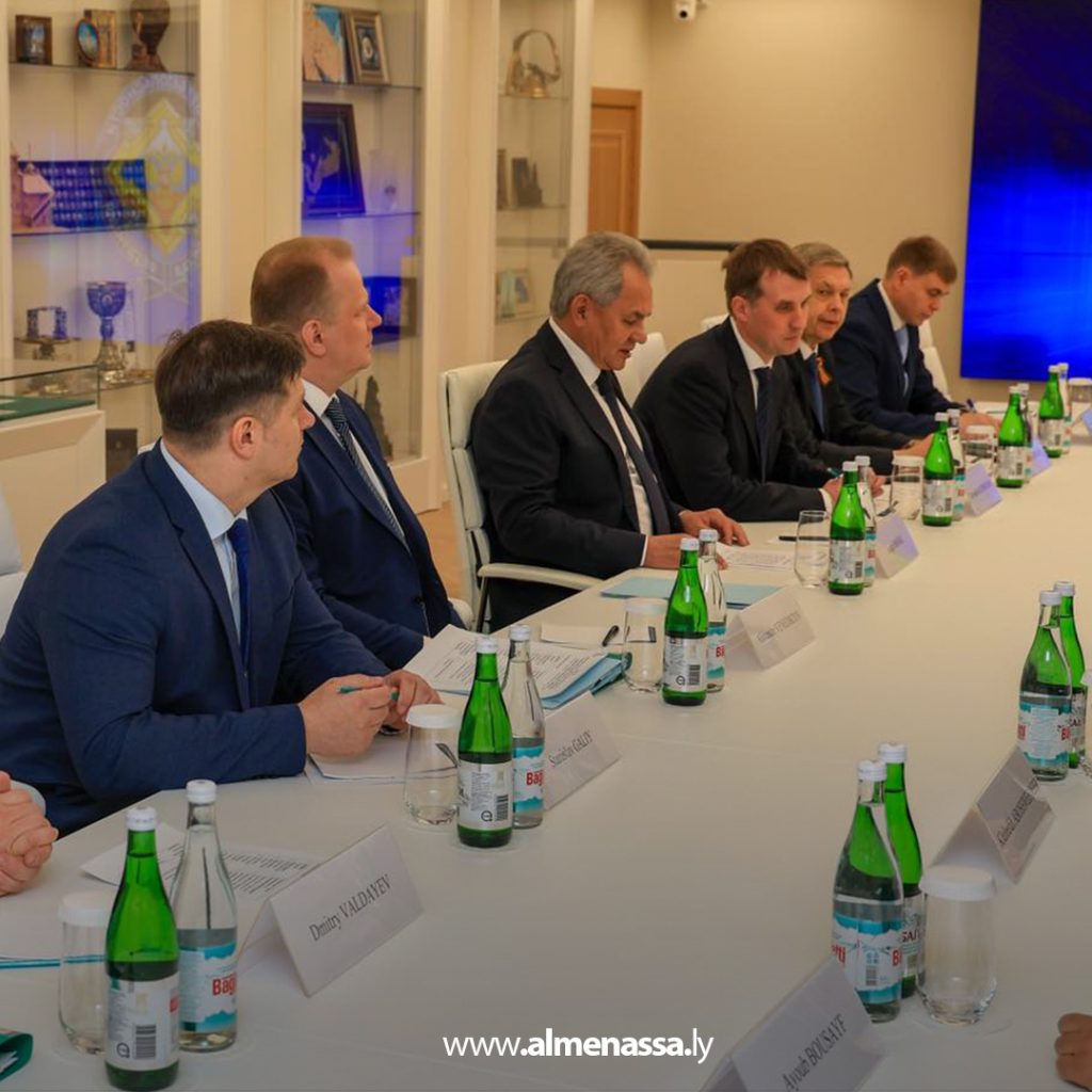 extra1111111 1 القائد العام يبحث مع مستشار الأمن القومي الروسي سبل تعزيز التعاون والاستقرار الإقليمي