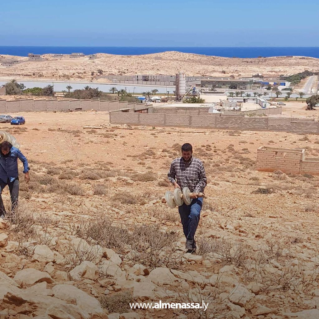 extra1111111 22 صيانة خطوط الجهد الفائق بدرنة ترفع كفاءة الشبكة استعدادًا للصيف