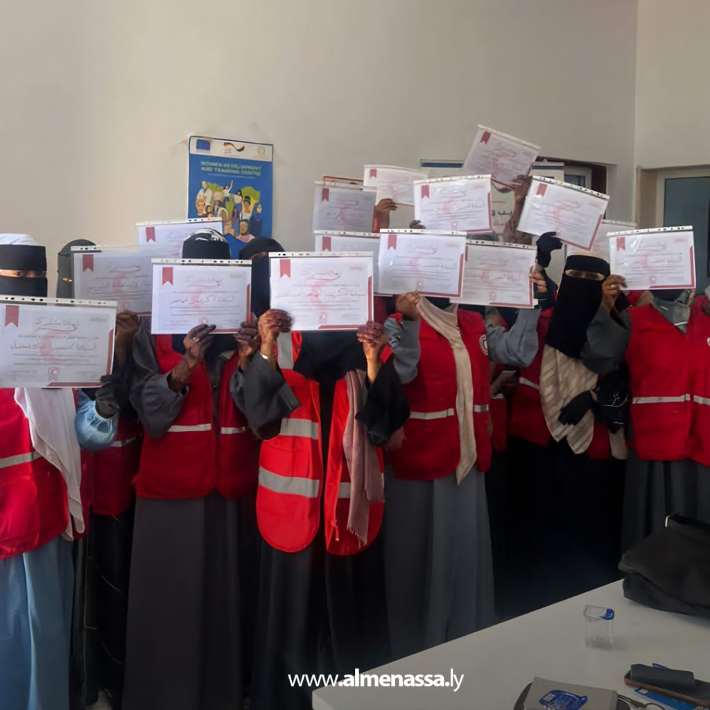 extra11111111 20 اختتام دورة تدريبية حول كتابة التقارير والمراسلات الإدارية ببرقن