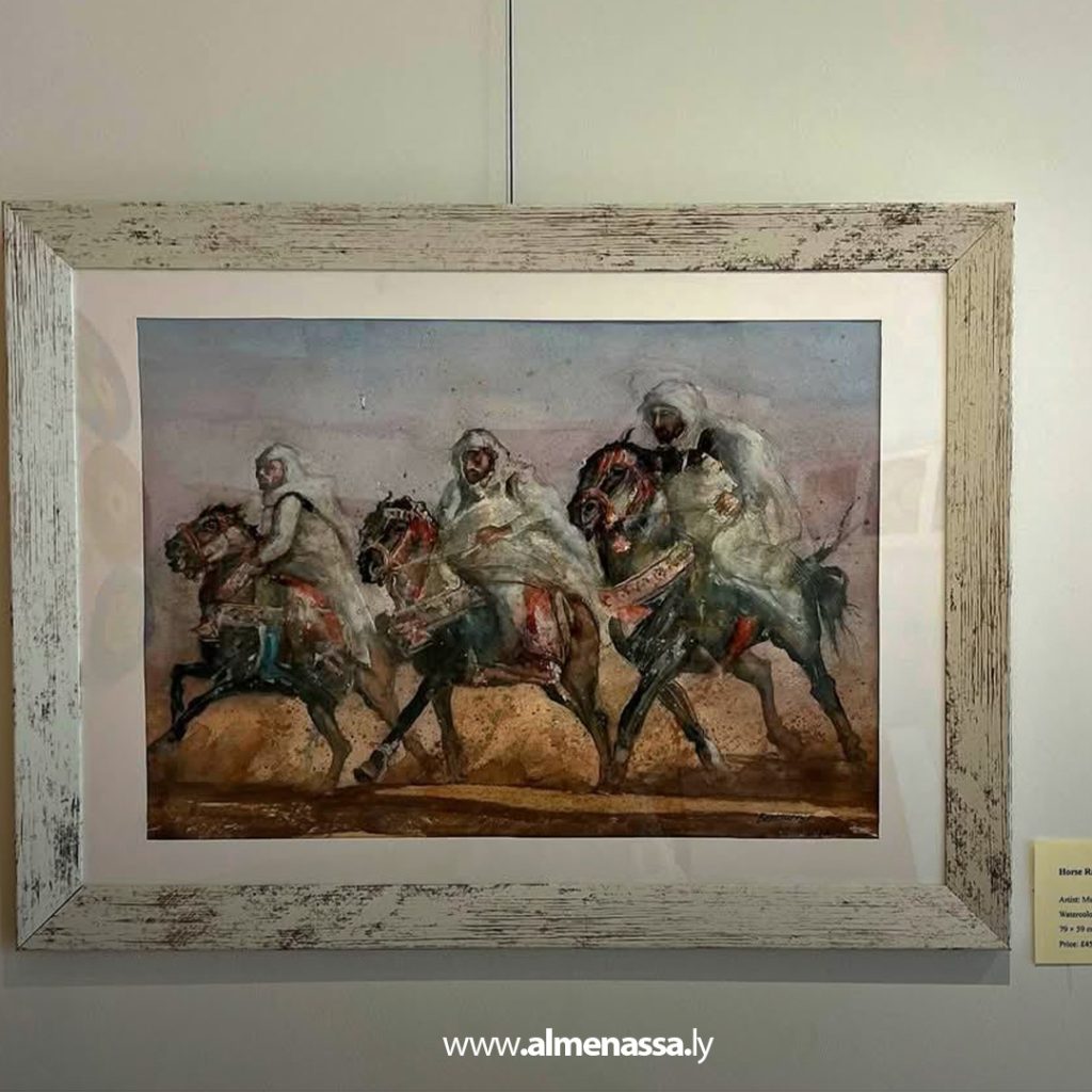 extra11111111 28 معرض فني بلندن يضم 30 لوحة لثلاثة فنانين ليبيين