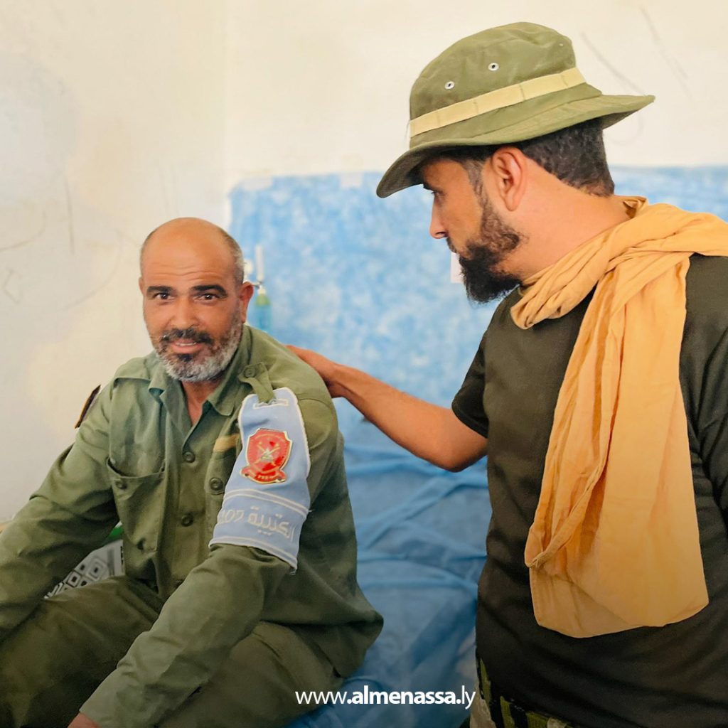 extra11111111 33 سرية الإسعاف والإنقاذ العسكري تبدأ تدريباتها ضمن المشروع التعبوي الوطني "ليبيا"